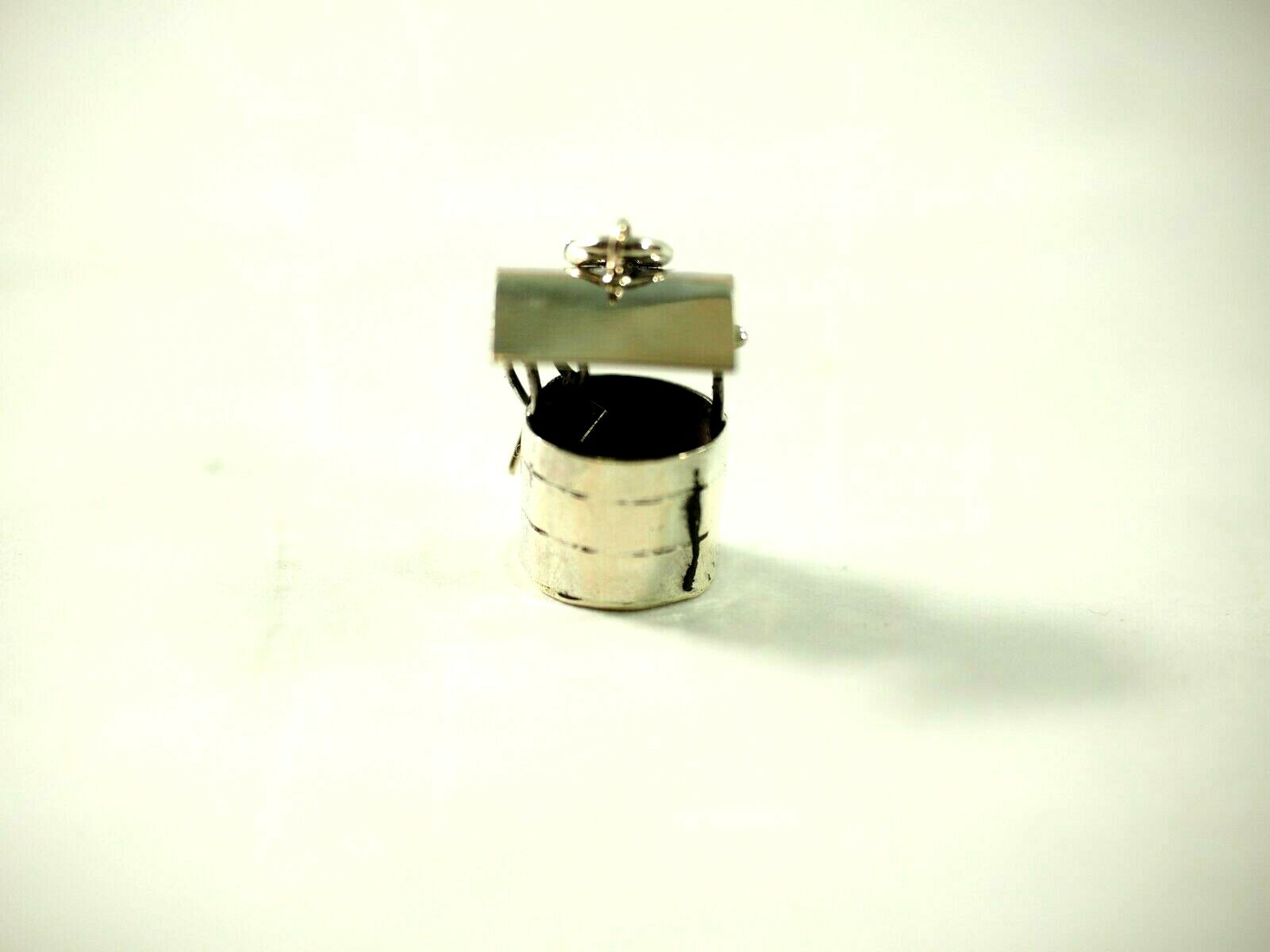 Articulated Wishing Well Vintage Handmade Charm Sterling Silver 