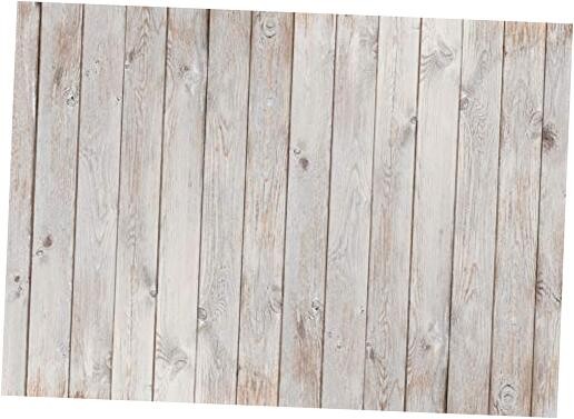  Vinyl Gray Wood Backdrop for Photography Rustic Natural Wooden Floor 7x5ft