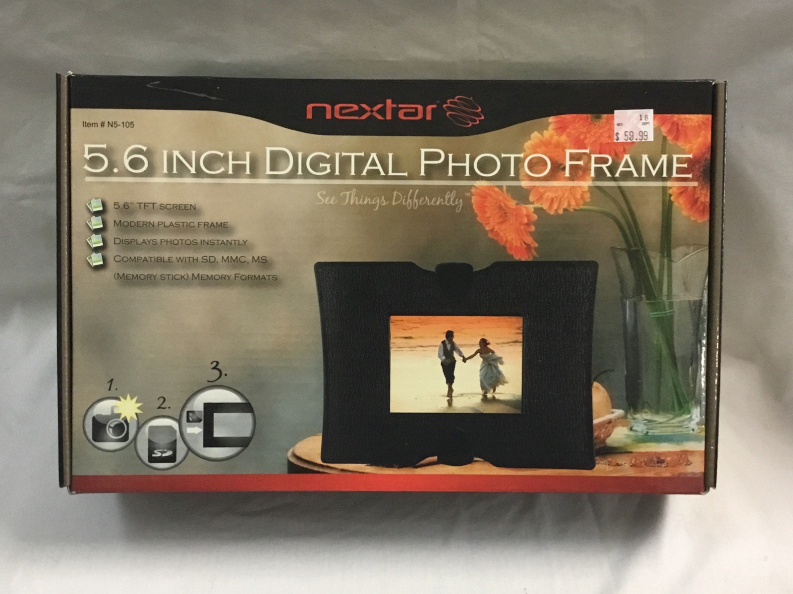 Nextar 5.6" Digital Photo Frame #N5-105 New