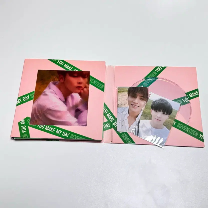 Seventeen You Make My Day Album with Photo Card O