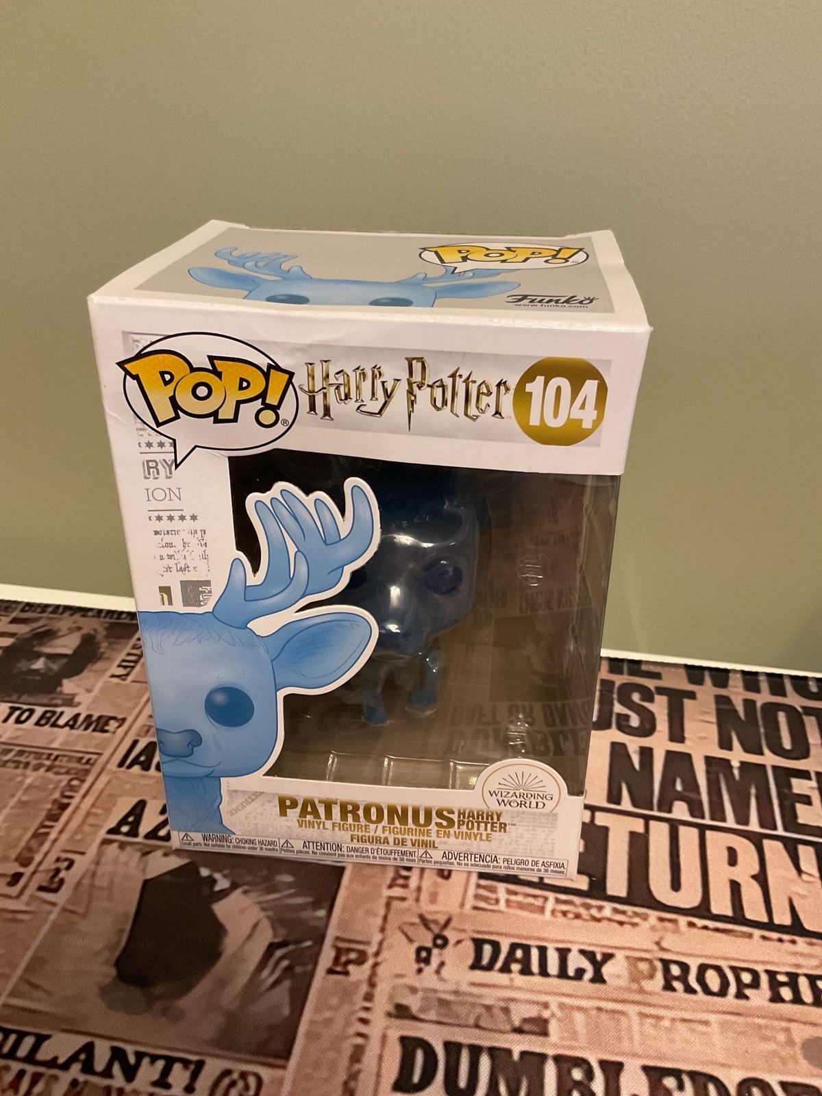 Harry Potter Funko Pop Number 104 Harry Potter Patronas Rare