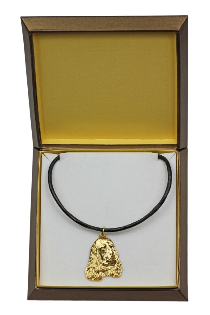 English Cocker Spaniel, Spaniel I - Collar IN Geschenkbo