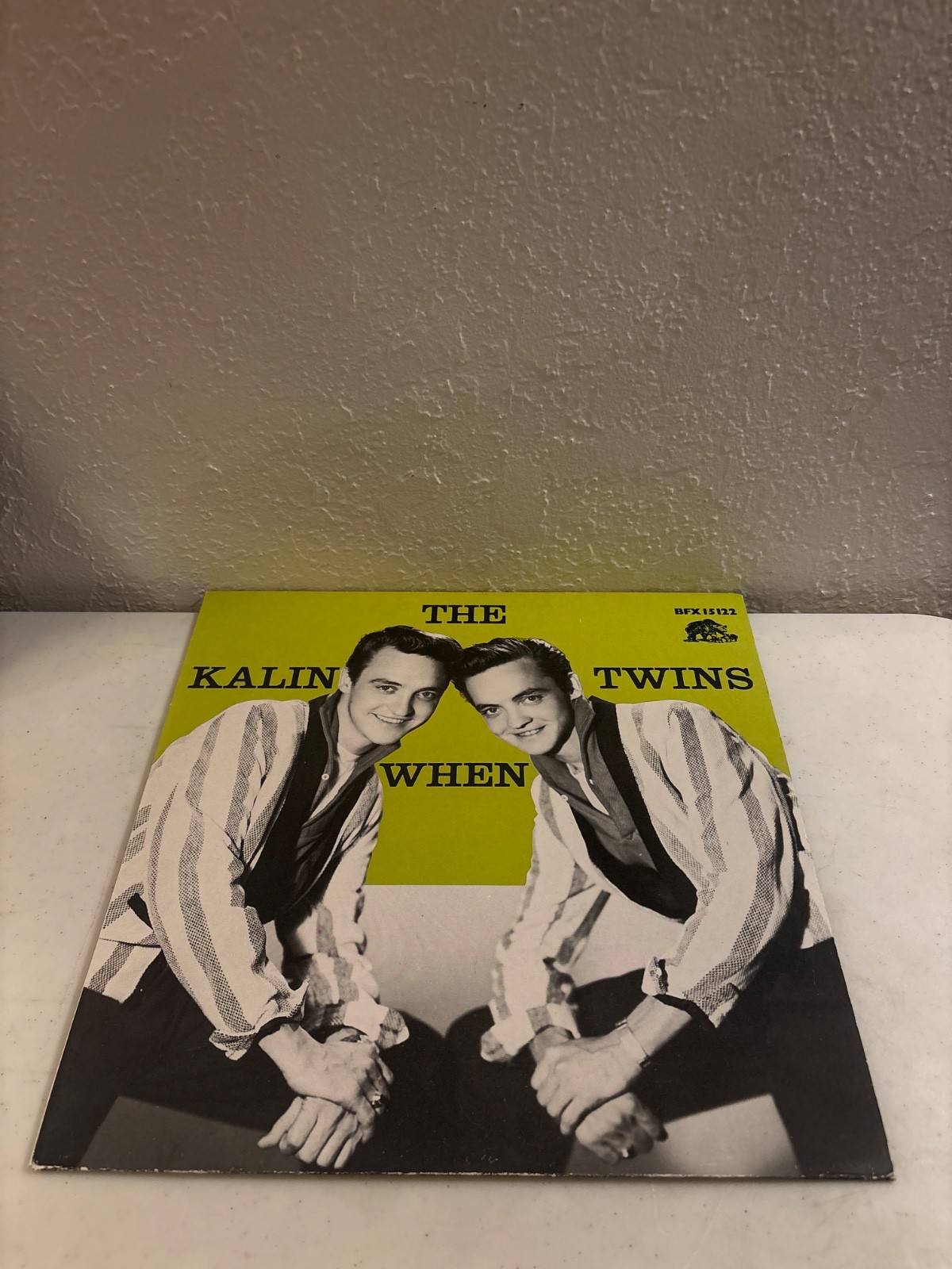 KALIN TWINS - WHEN LP VINYL RECORD 1983 GERMANY BEAR FAMILY BFX 15123 ROCK VG+