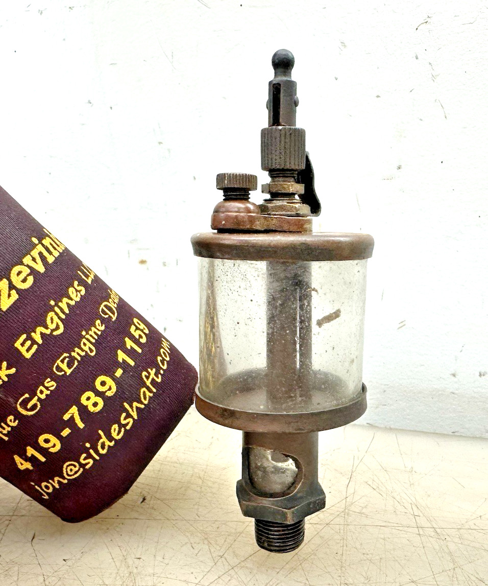 VERY NICE #2 IHC CYLINDER OILER MOGUL FAMOUS TITAN Old Gas Engine