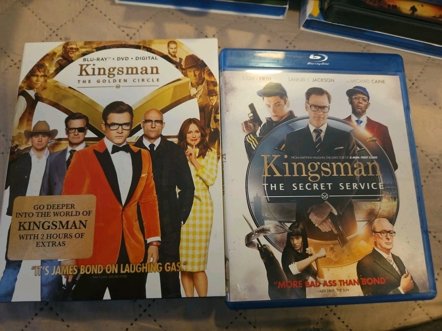 Kingsman: The Golden Circle (Blu-ray/DVDComboPk 2017) W Slip & The Secret Servic
