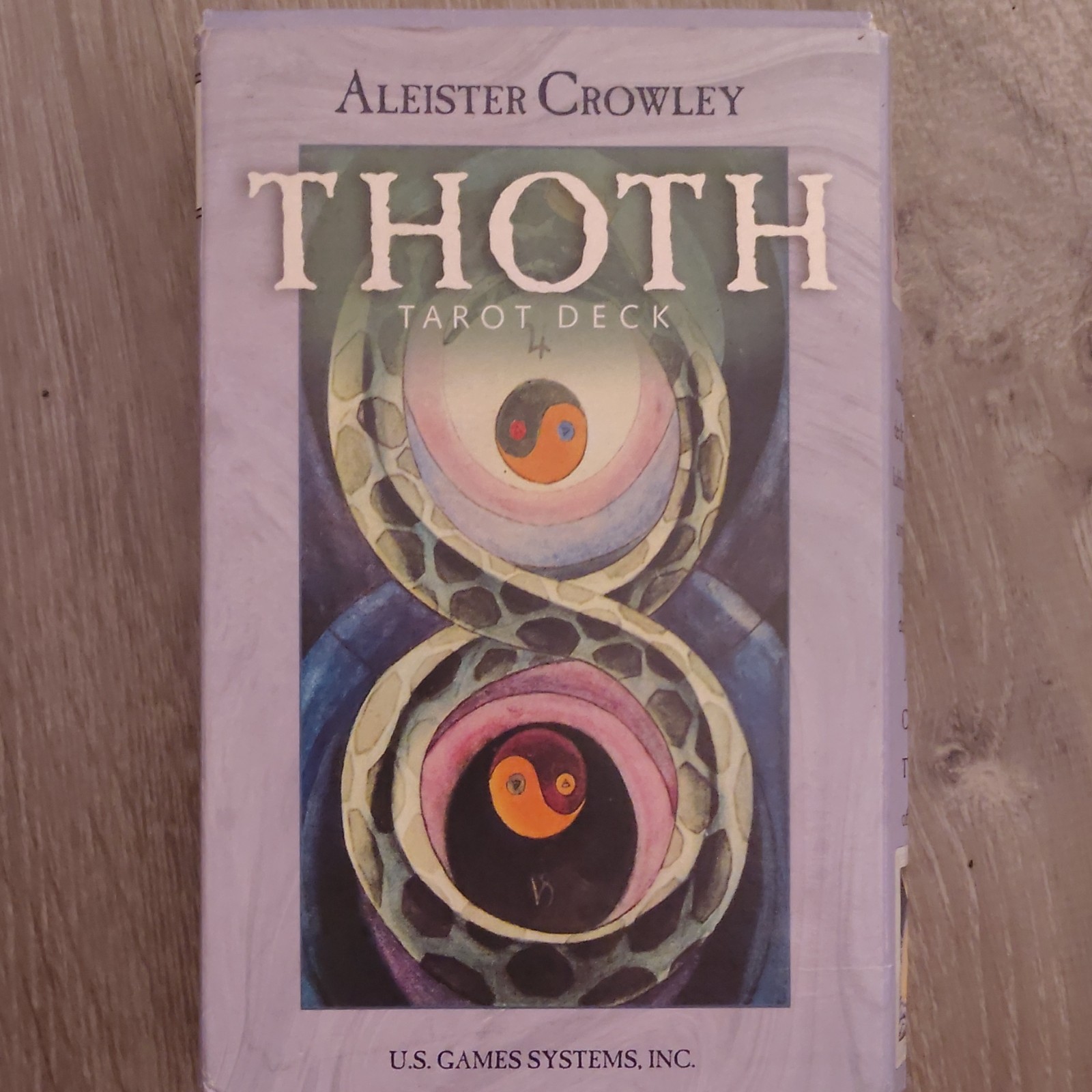 U.S. Games Systems Aleister Crowley Thoth Tarot Deck 78 Cards + Instruction Boo…