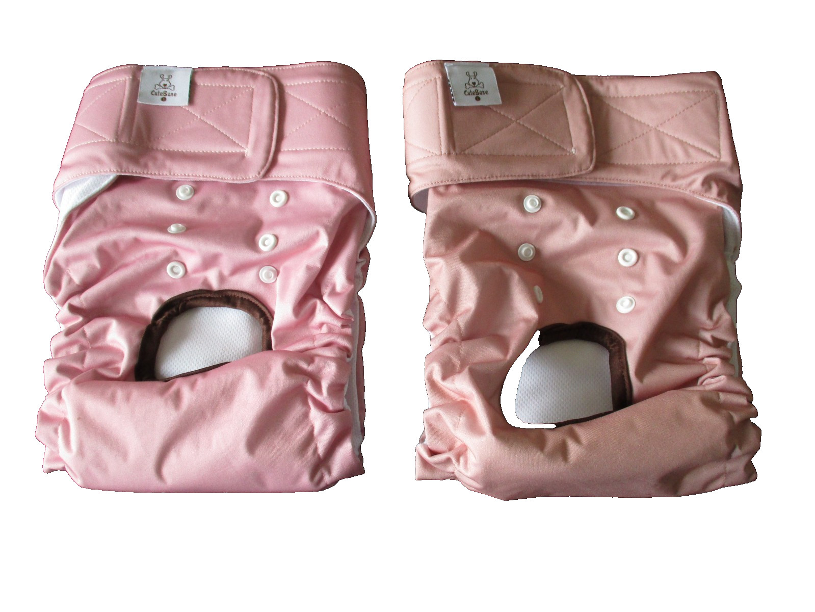  Dog Diapers Washable Reusable Heat Period Panties 2 Pack Large Very Adjustable