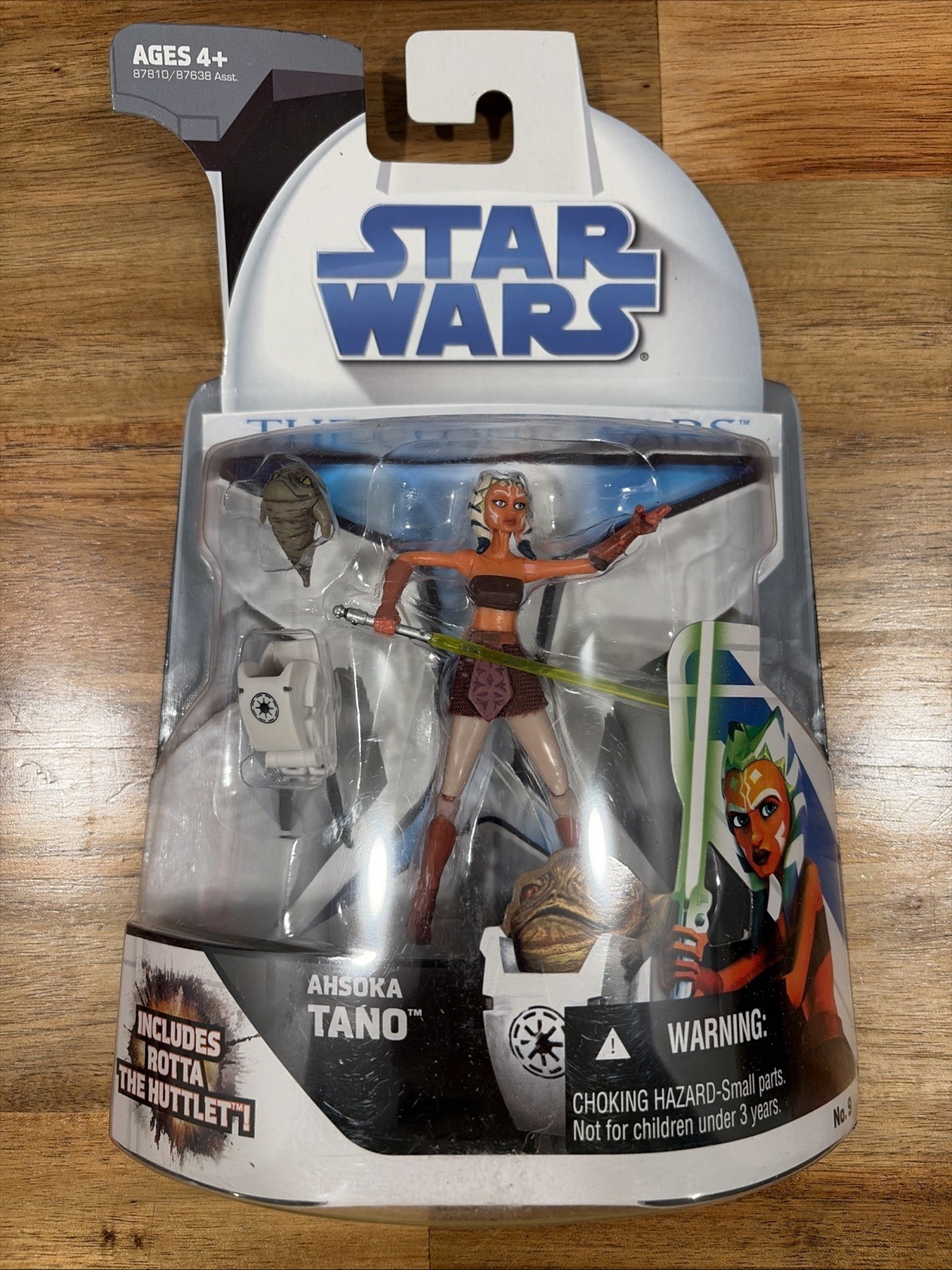 2008 Hasbro Star Wars The Clone Wars AHSOKA TANO - Rotta The Huttlet NEW Sealed 