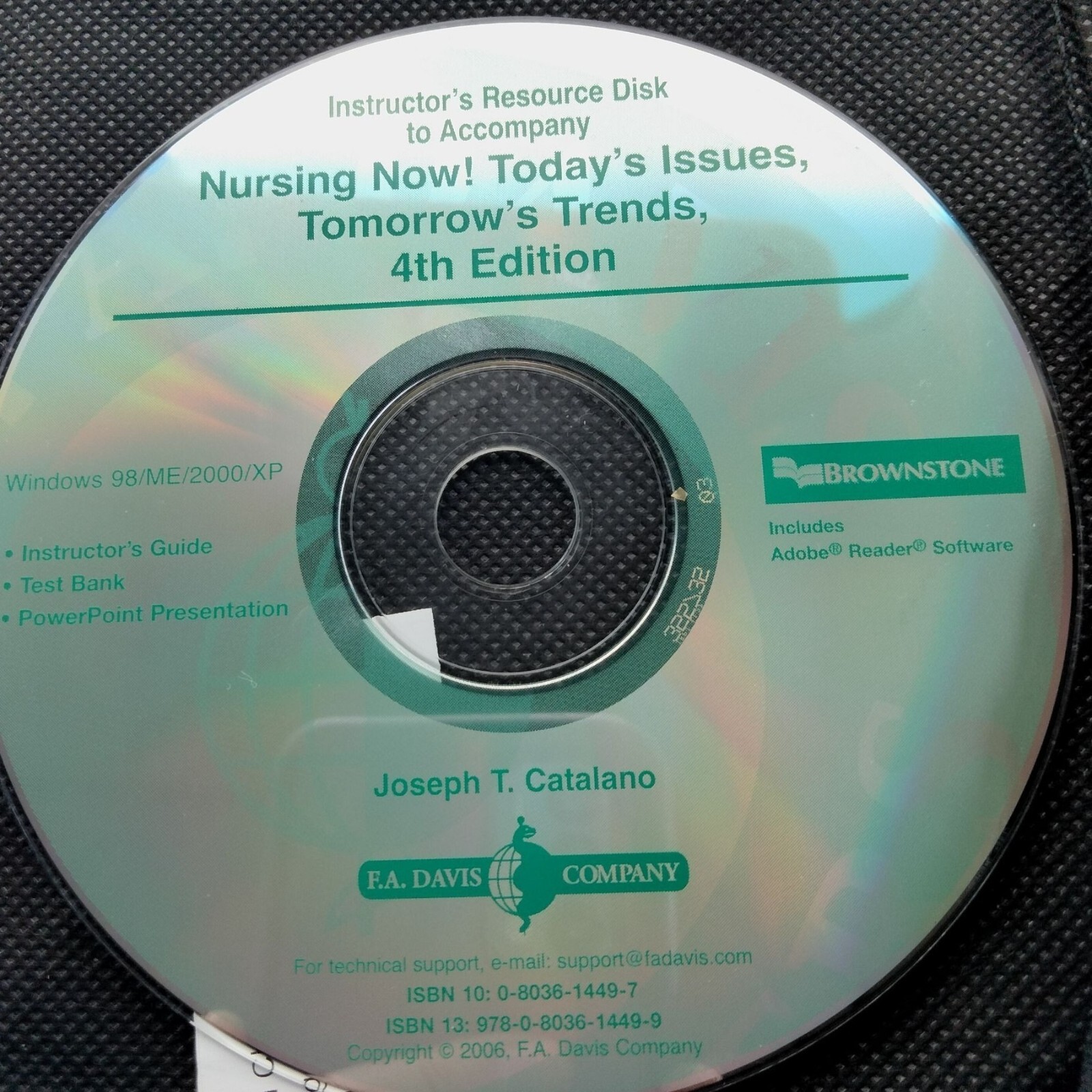 Nursing Now Todays Issues Tomorrows Trends Test Bank  Instructors Resource CD
