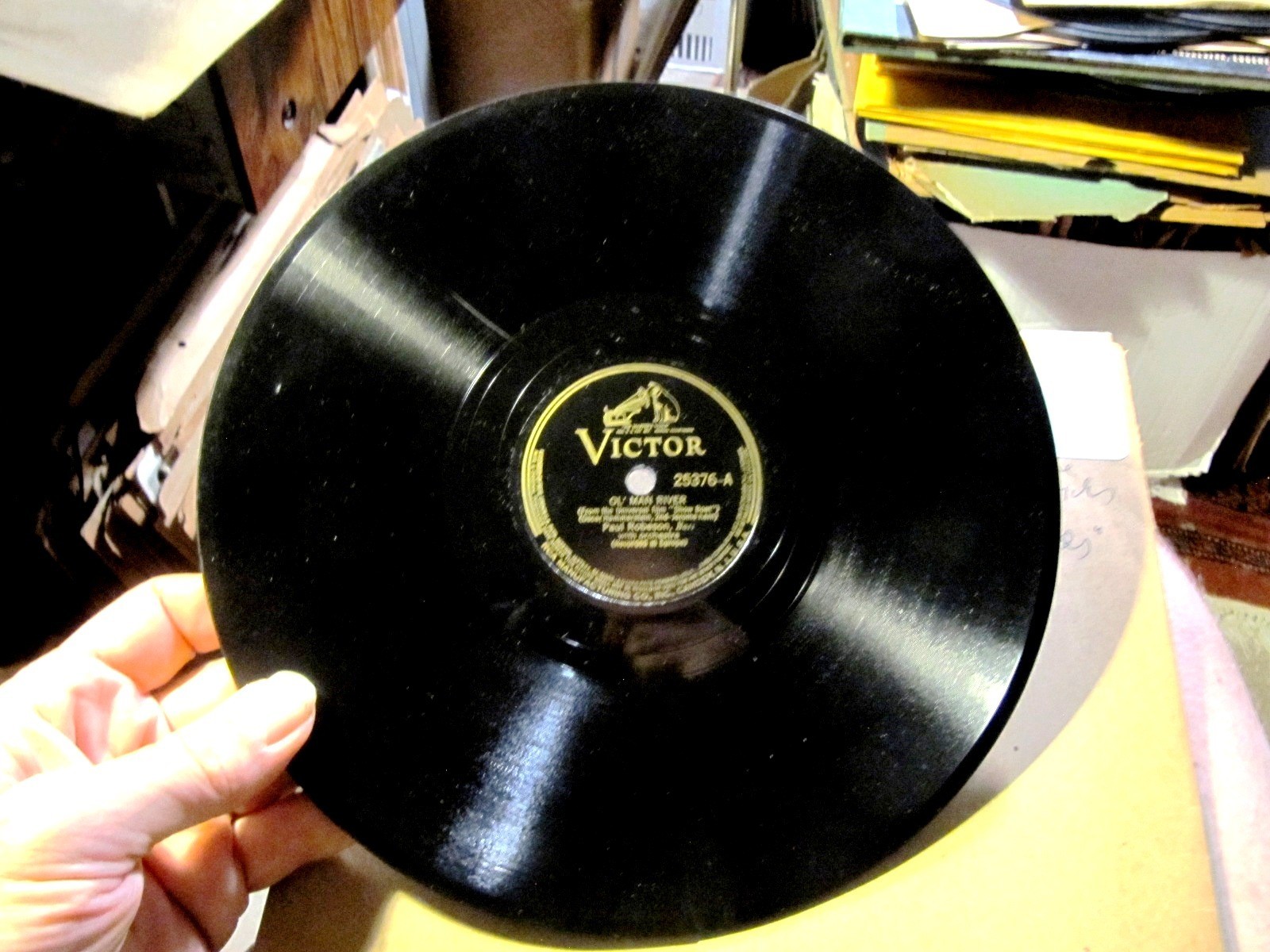 Orig Cast SHOW BOAT Movie 1936 PAUL ROBESON OL' MAN RIVER Ah Still Suits Victor