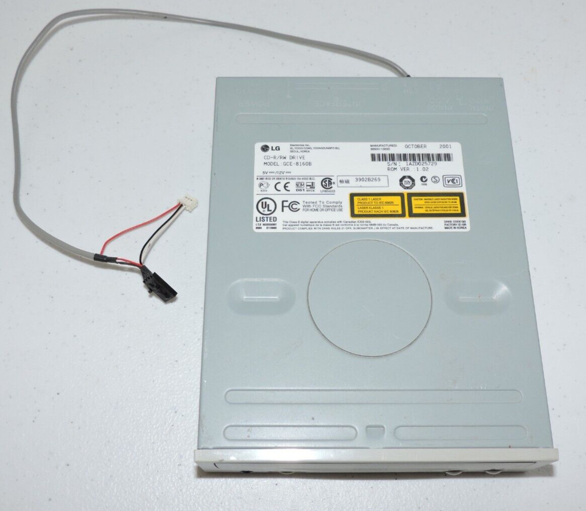 LG CD-R/RW Drive  GCE-8160B VTG