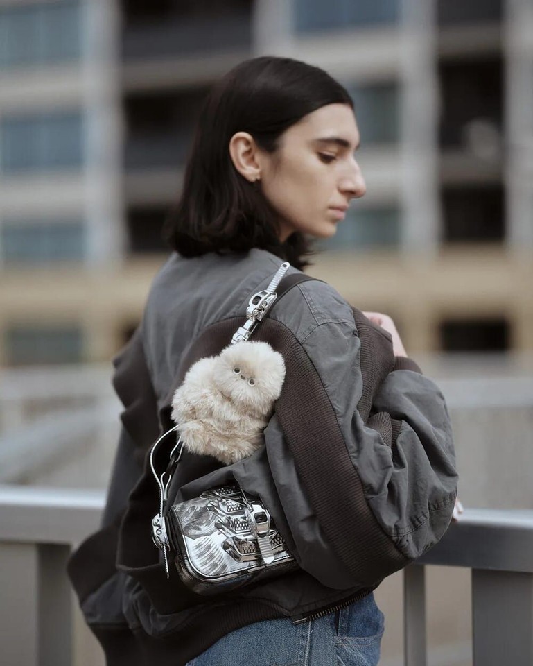 Mirumi Furry Robot Bag Charm by Yukai Engineering – Interactive Plush Clip Toy