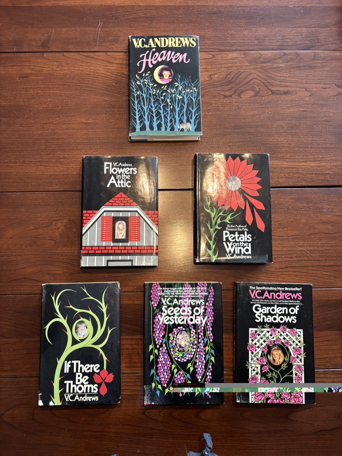 DOLLANGANGER Complete Series  plus Heaven VC Andrews HC DJ Book Club 1st Edition