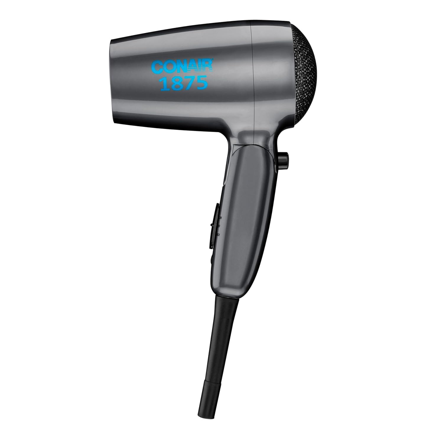 Travel Hair Dryer with Dual Voltage, 1875W Compact Blow Dryer with Folding Handl