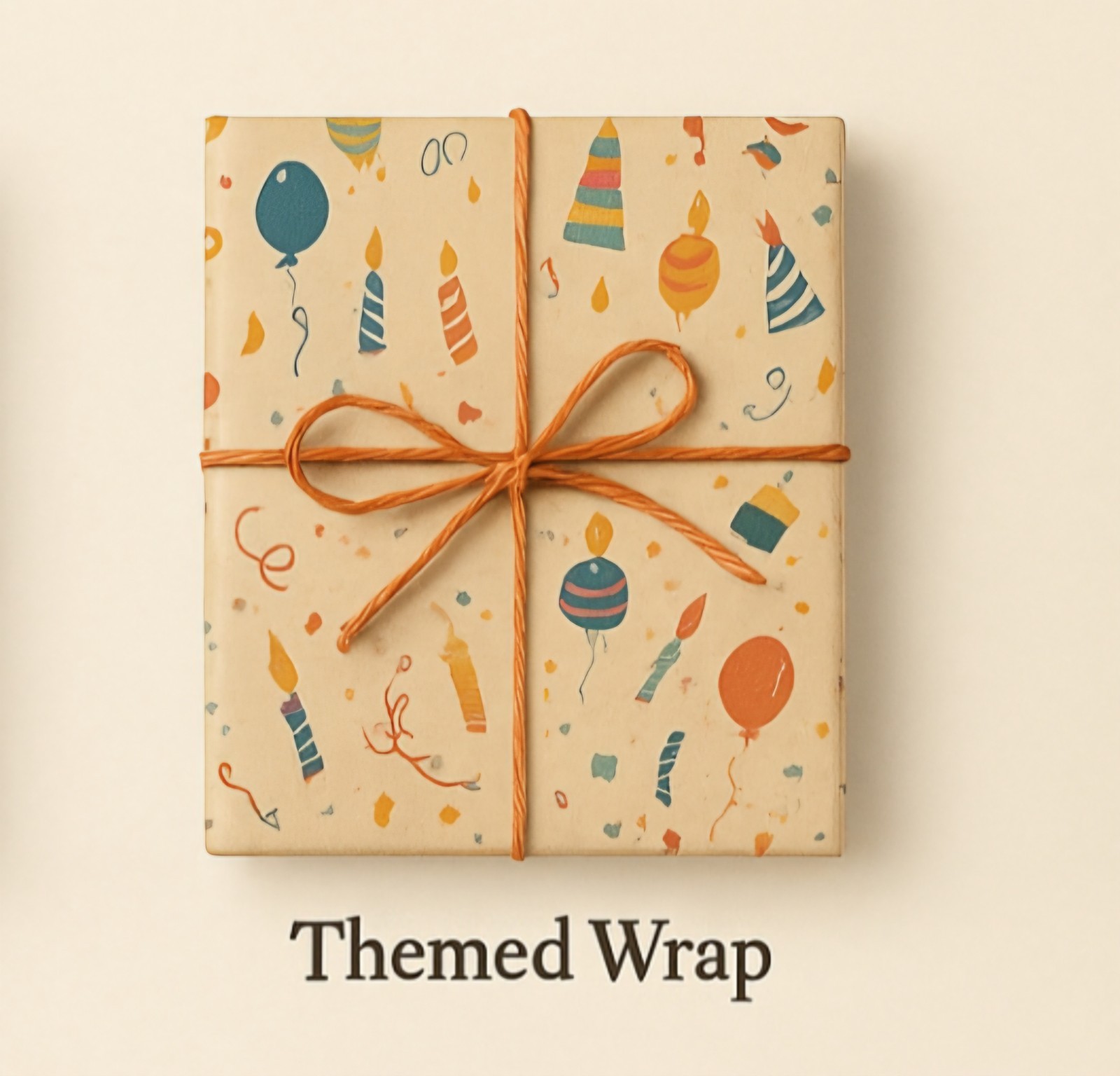 Custom Themed Gift Wrap Service Add-On • Birthday • Floral • Rustic • EOYP