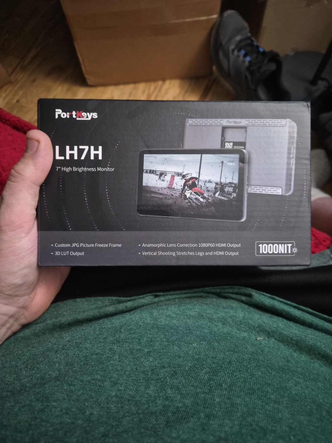 PORTKEYS LH7H-W 7" High-Bright Touchscreen Monitor 