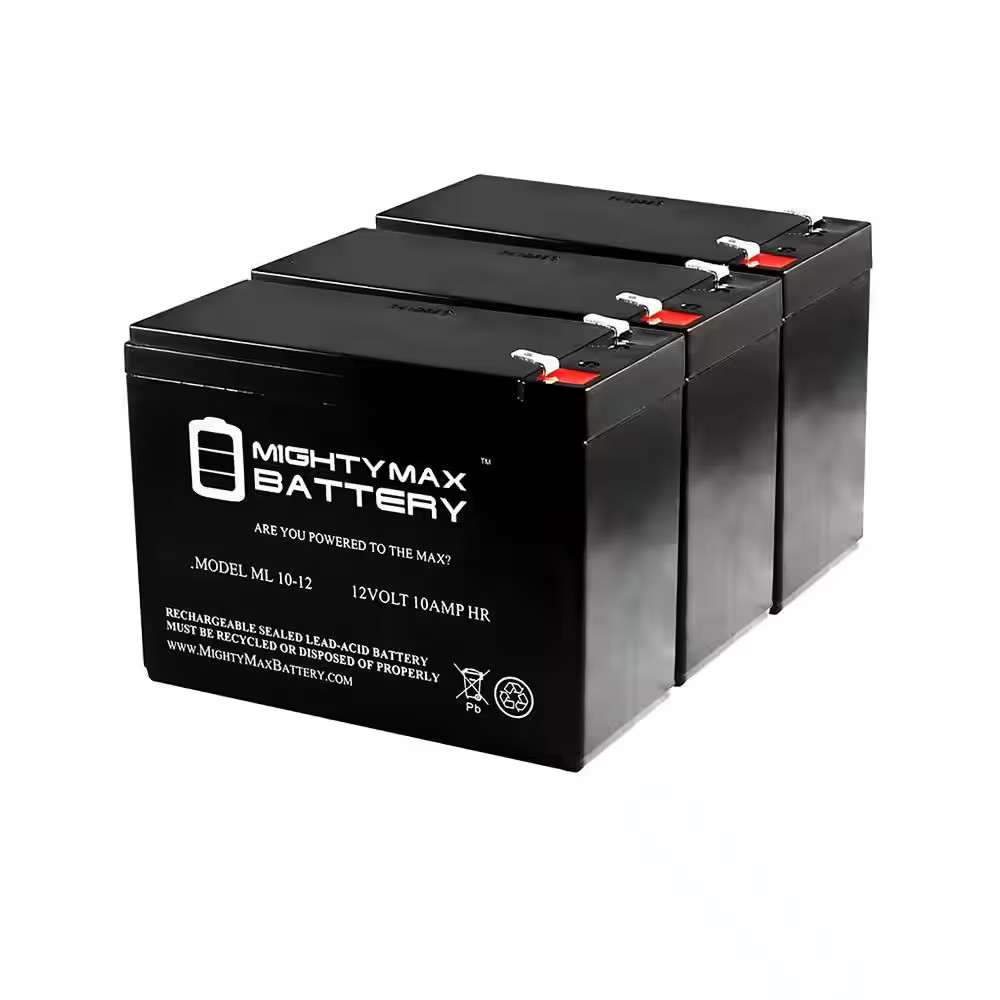 ML10-12 - 12-Volt 10AH Replacement Battery Compatible with Schwinn S1000, S-1000