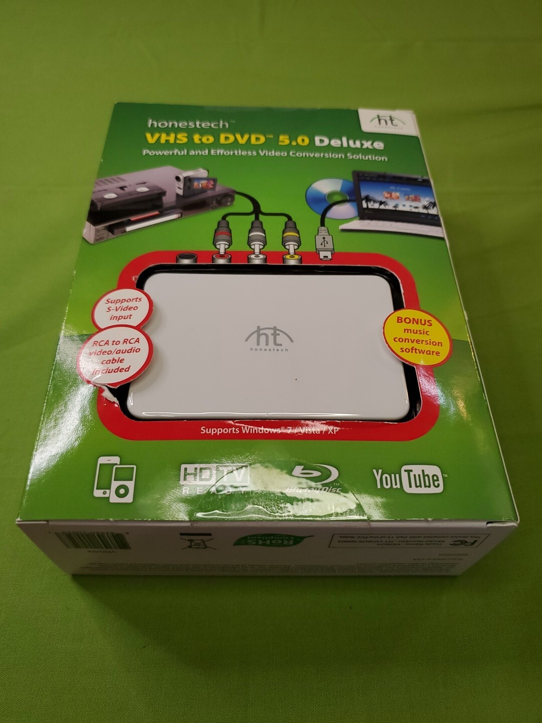 Honestech VHS to DVD 5.0 Deluxe Powerful & Effortless Video Conversion Solution