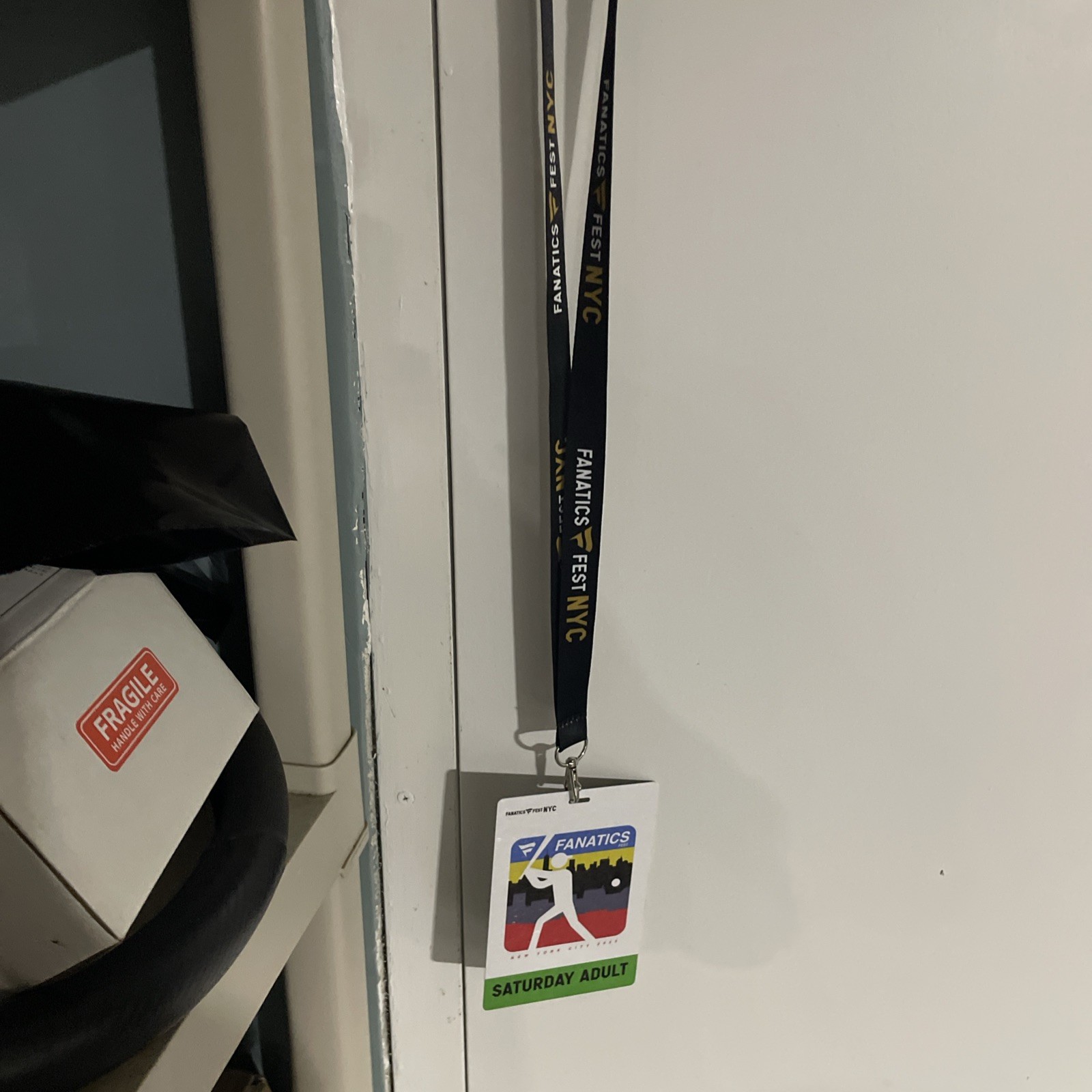 2025 Fanatics Fest New York City Saturday Adult Badge + Lanyard🔥