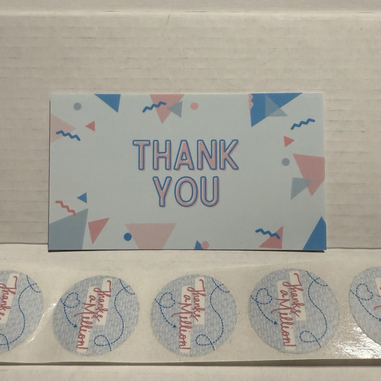 25 Thank You Business Cards Kit