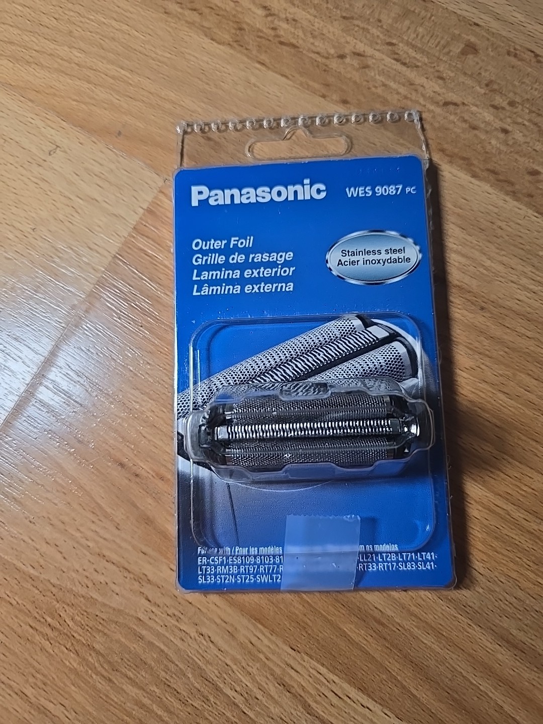 Panasonic WES9087PC Outer Foil blades ES8101 ES8103 ES8109 ES-GA21 Shaver