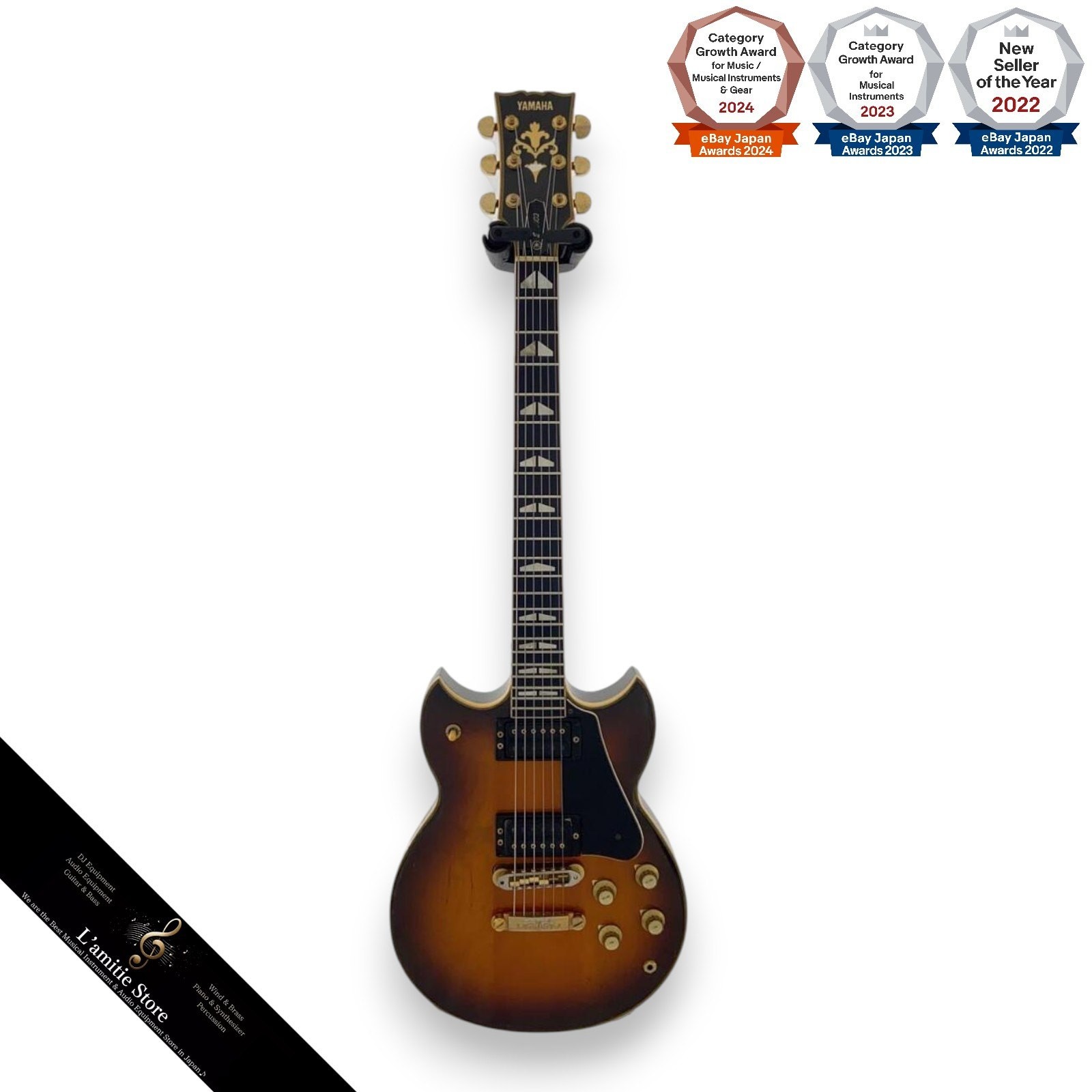 YAMAHA SG2000 Electric Guitar 1981 Bilateral Sound System None Sunburst Reverb