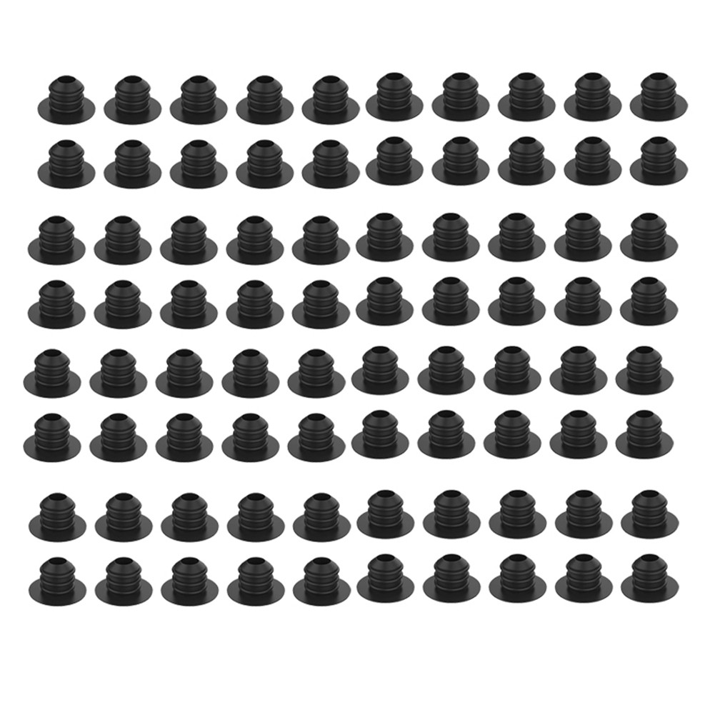 100Pcs Pegboard Hook Locks, Peg Board Locks Stoppers Fit for 1/4 Inch Peg1601