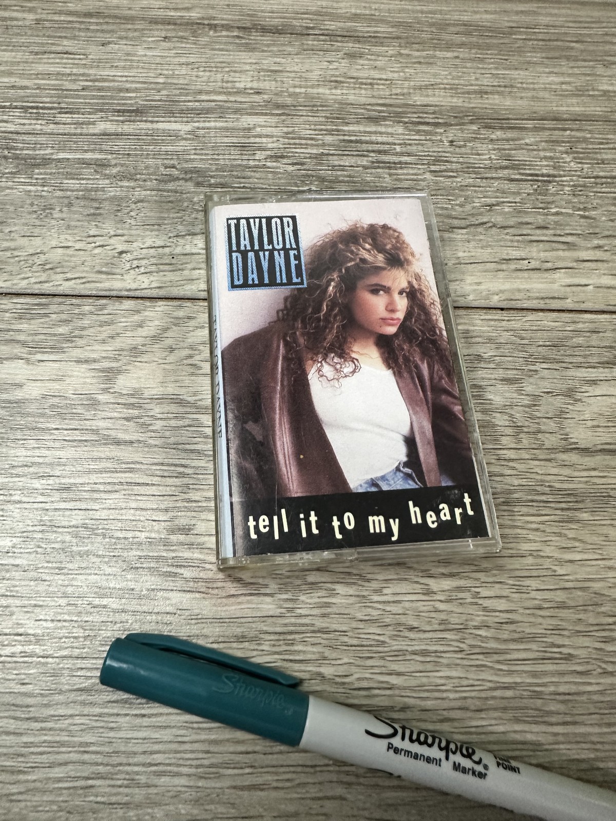 Vintage Taylor Dayne Cassette Tell It To My Heart 1987 Pop Album Arista Tape