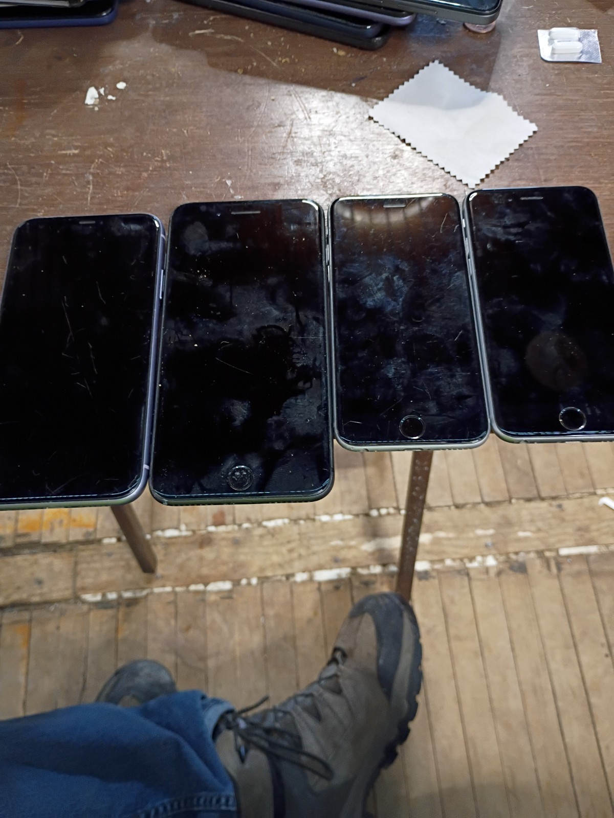 15 Cell Phones For Parts Only! 11 Android All Different Brands 4 iPhones