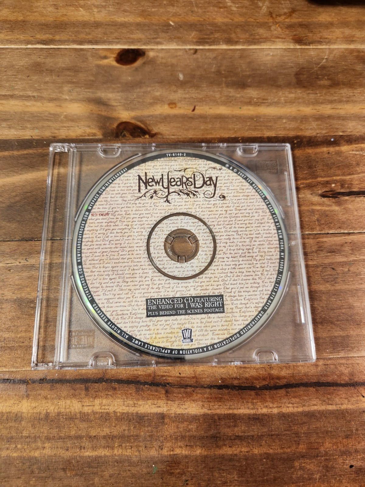 My Dear 💿 by New Years Day (CD, 2007) Resurfaced Cleaned Tested And Working