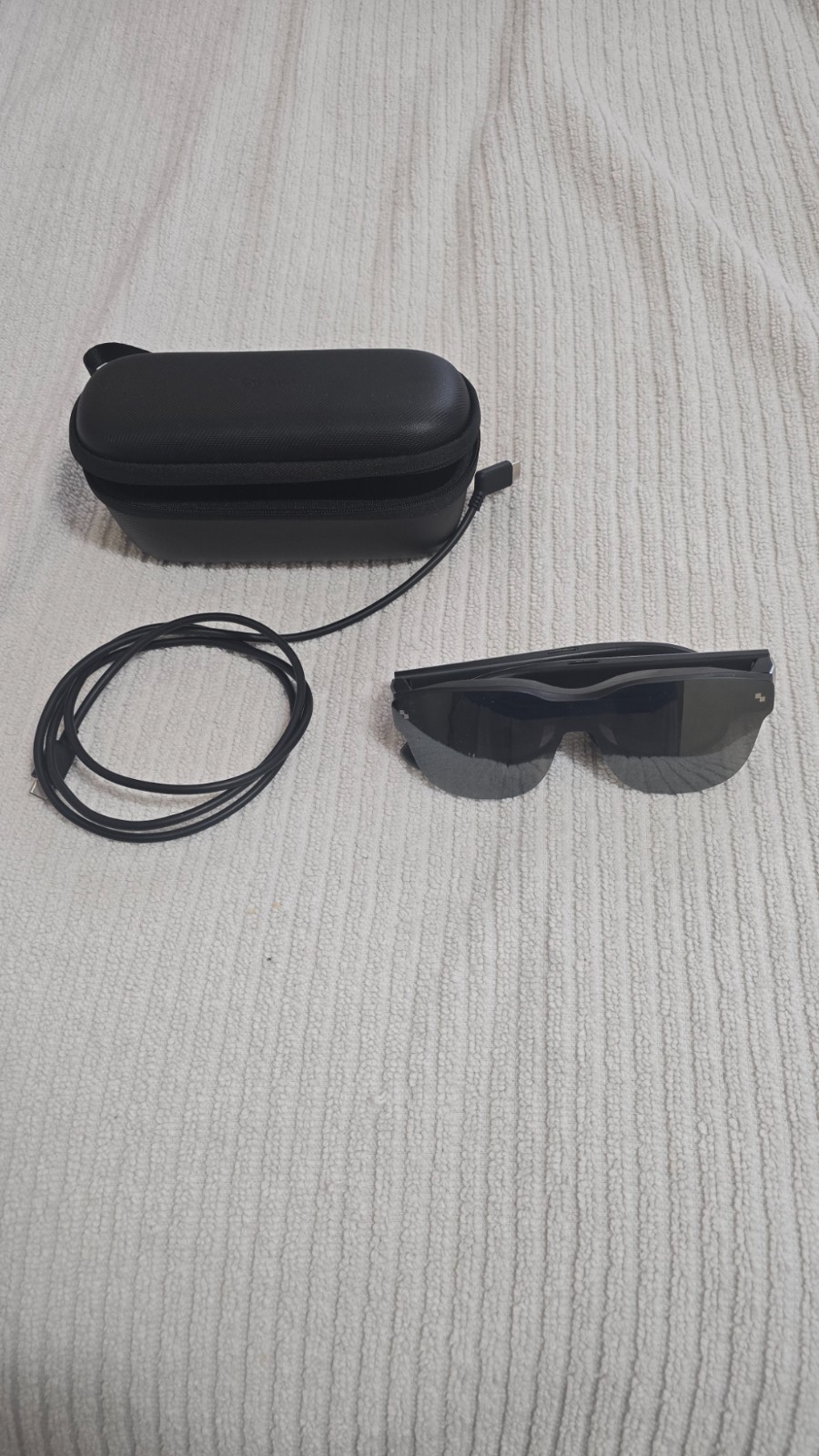 RayNeo - Air 3s AR/XR Smart Glasses with 201" Micro OLED - Dark Gray