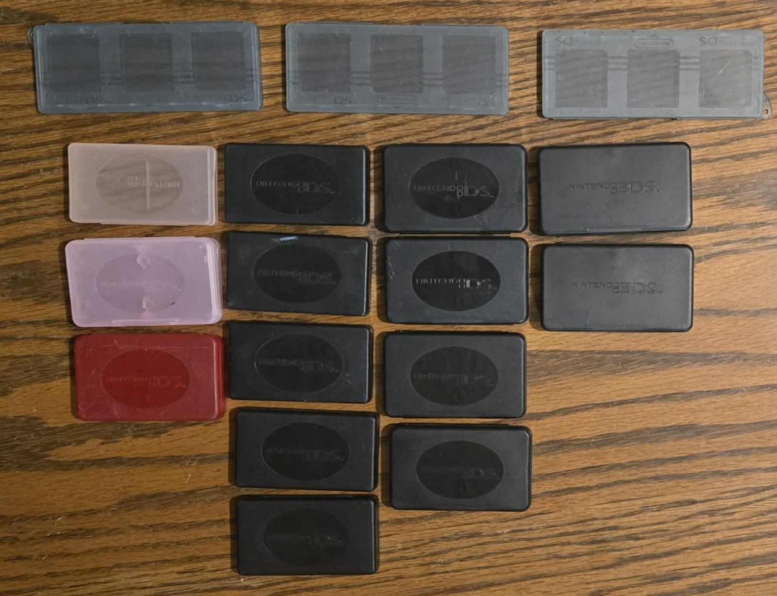 Nintendo ds and 3ds game Cartridge cases bundle. EMPTY