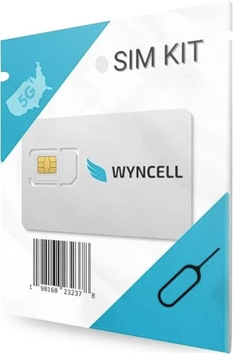 $12/Mo Prepaid SIM Kit - Unlimited Talk & Text - 5G High-Speed Network - 3-in-1