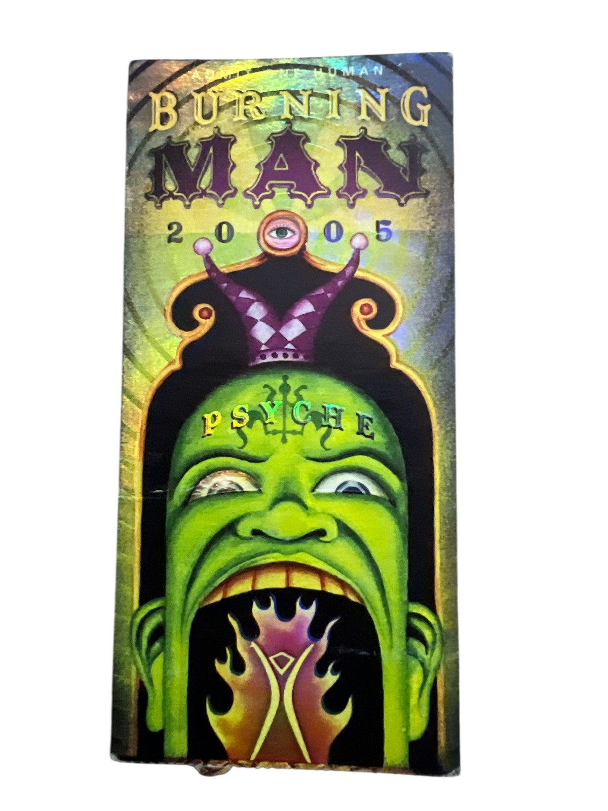 Burning Man Ticket Stub 2005 