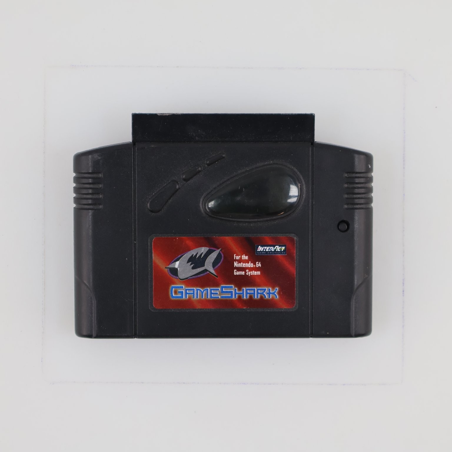 InterAct GameShark Nintendo 64 N64 Game Enhancer Cheat Device Black Retro