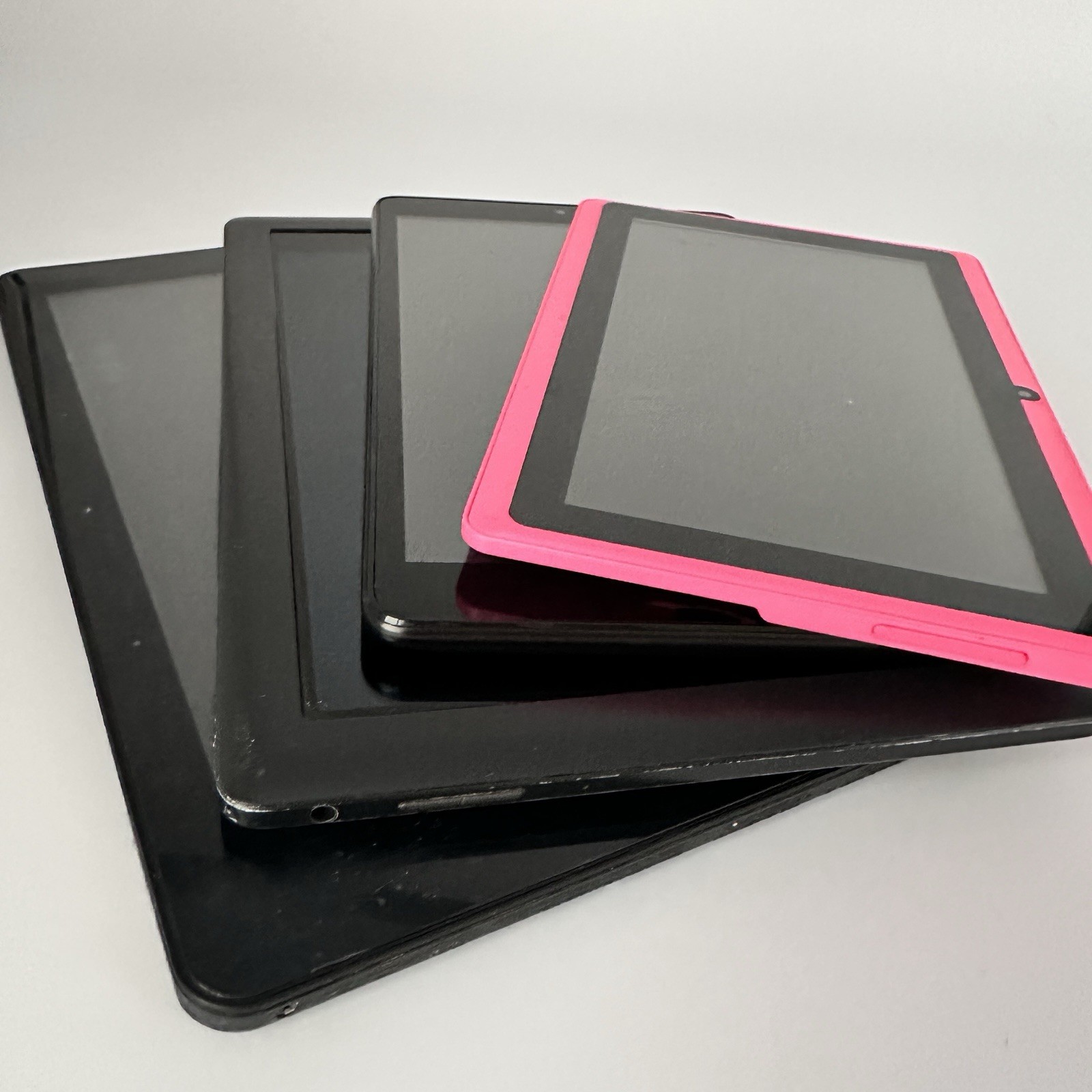 4 Tablet Lot RCA Windows + Nook Untested + 2 Android Tablets READ Bundle