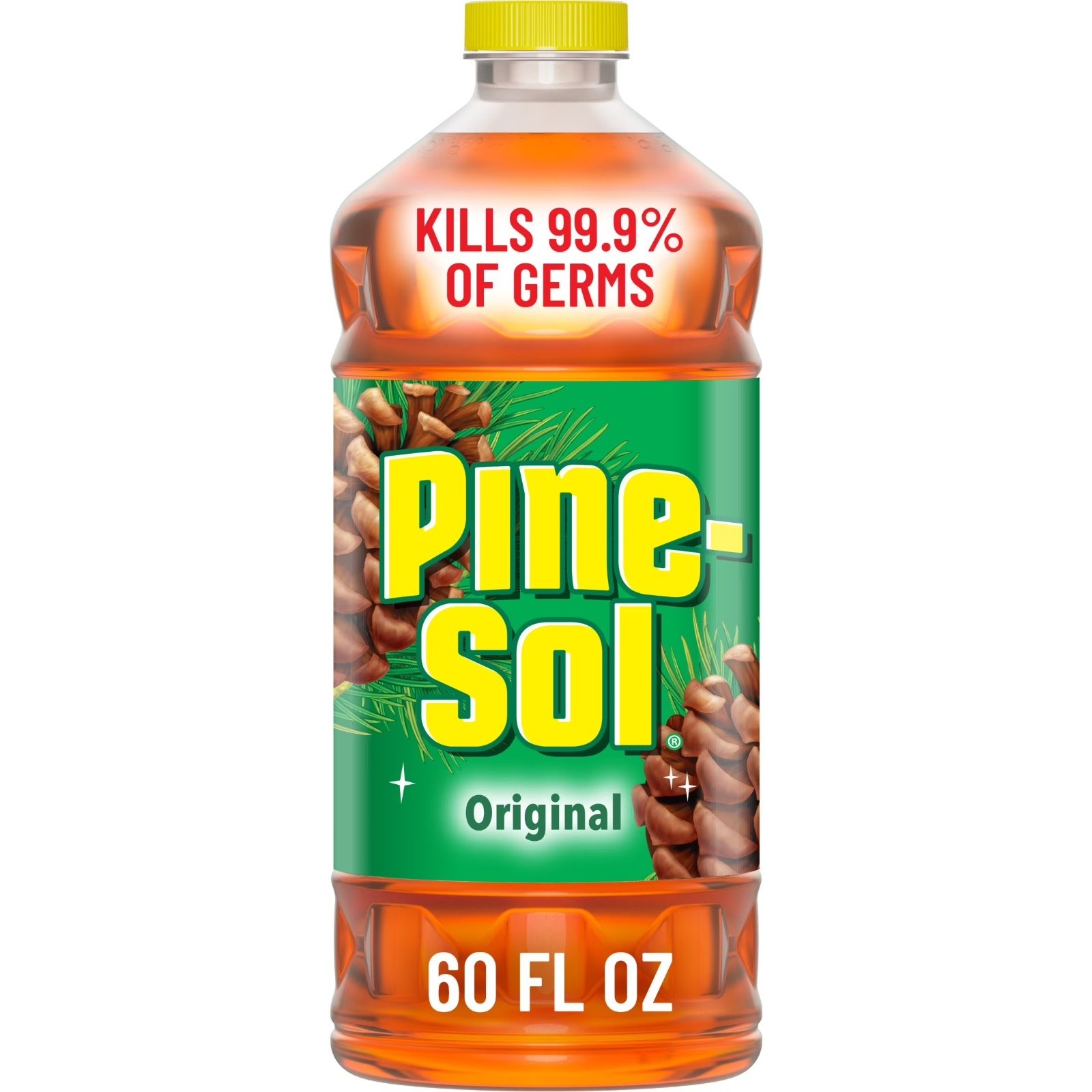 Pine-Sol Original Multi-Surface Floor Cleaner 60 Fl Oz - Powerful Clean