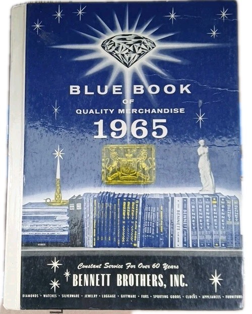 Bennett Brothers Blue Book Catalog 1964 Vintage Quality Merchandise