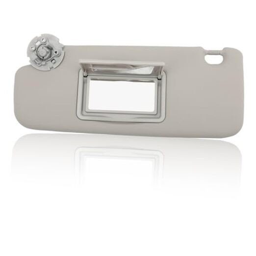  Sun Visor LH with Mirror, Fit for 2011-2019 Chevy Cruze, Left Driver Side