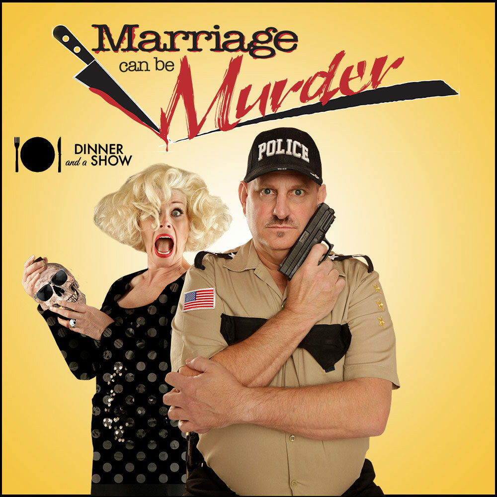 TWO TICKETS TO MARRIAGE CAN BE MURDER DINNER SHOW IN LAS VEGAS