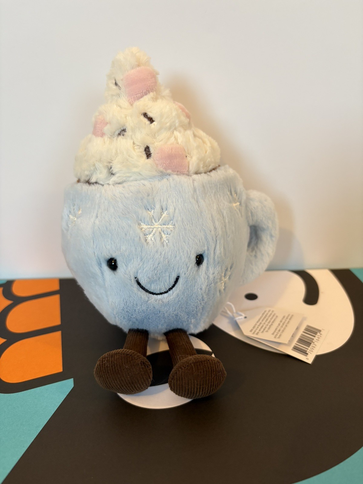 Jellycat Amuseables Hot Chocolate with Marshmallows Brand New With Tags genuine