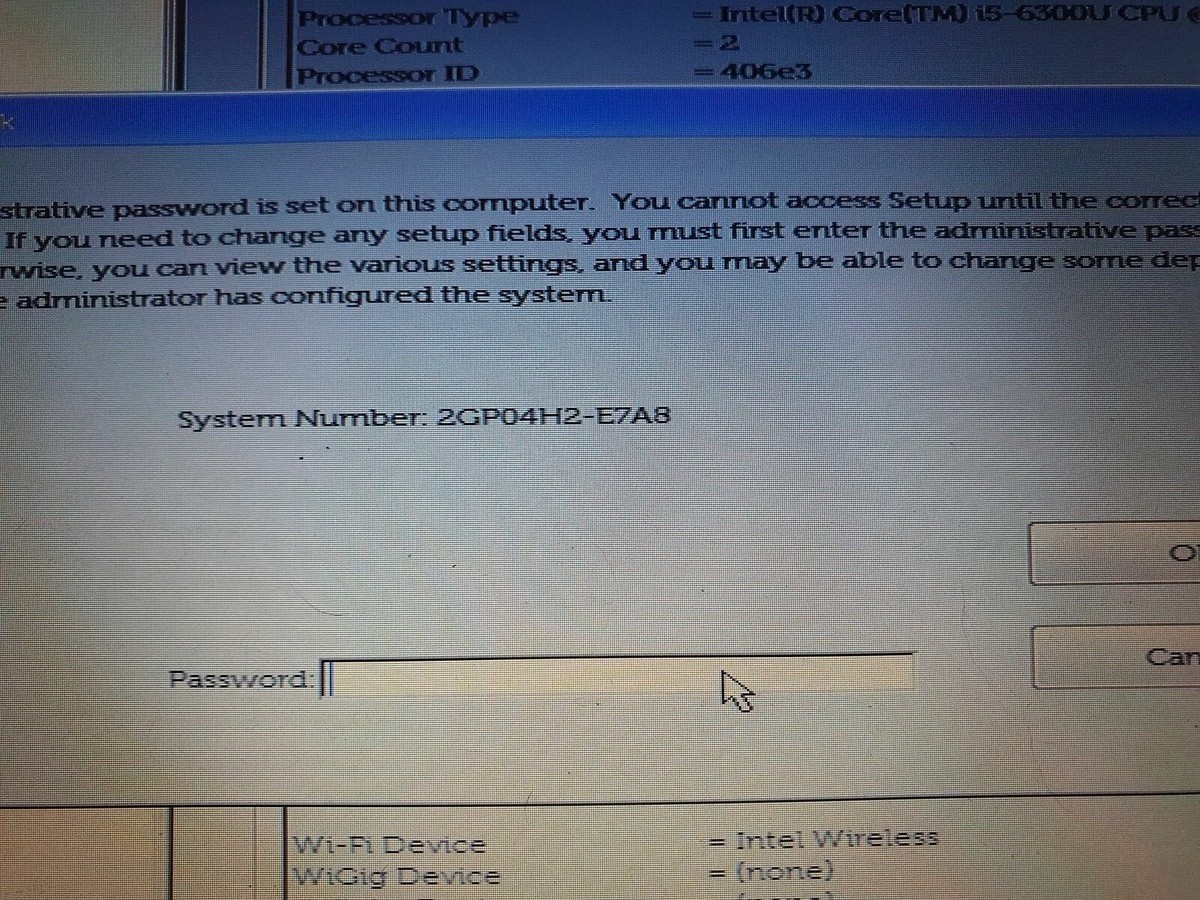 Unlock Bios Password Dell Inspiron Lattiude or Any Dell with Suffix E7A8 Unlock