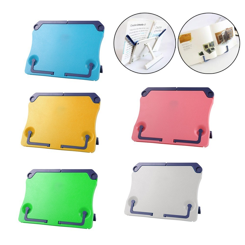 Folding/ Portable Desktop Sheet Music Stand Holder/ Table Top Cook Book Stand