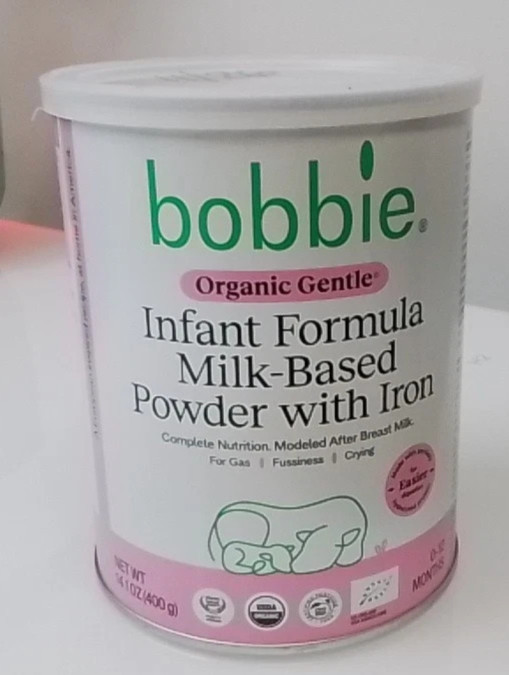Bobbie Organic Gentle Infant0-12 Months 14.1 oz Exp. 13/09/2026 ~ Sealed