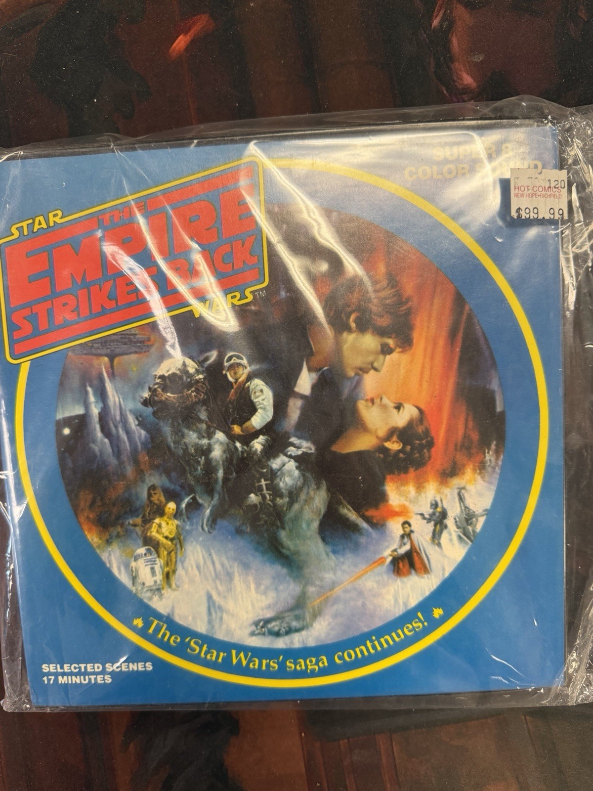 Star Wars The Empire Strikes Back Super 8 Film Original 20th Century Fox Rare!