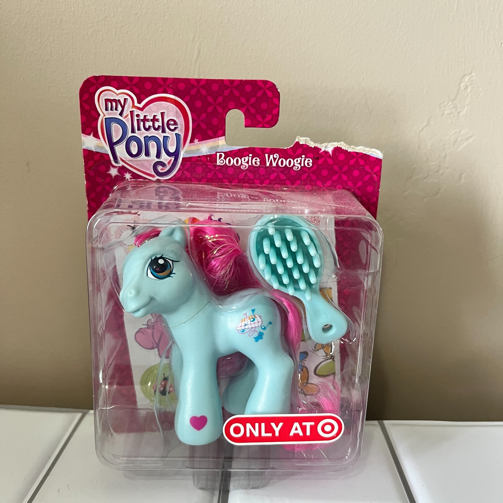 My Little Pony Boogie Woogie 2005 G3 Brushable Hair Unopened *FLAW
