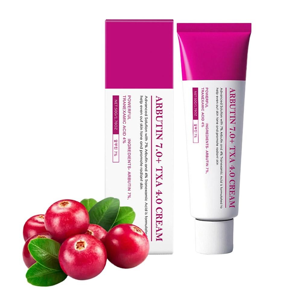 Arbutin 7% Tranexamic Acid 4% Cream 50ml Bright ening Moisturize Beauty S4C3
