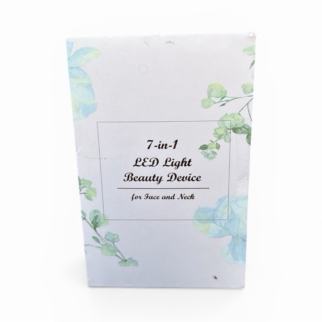 7-in-1 LED Light Beauty Device for Face and Neck, Beauty Skin Care, Unisex