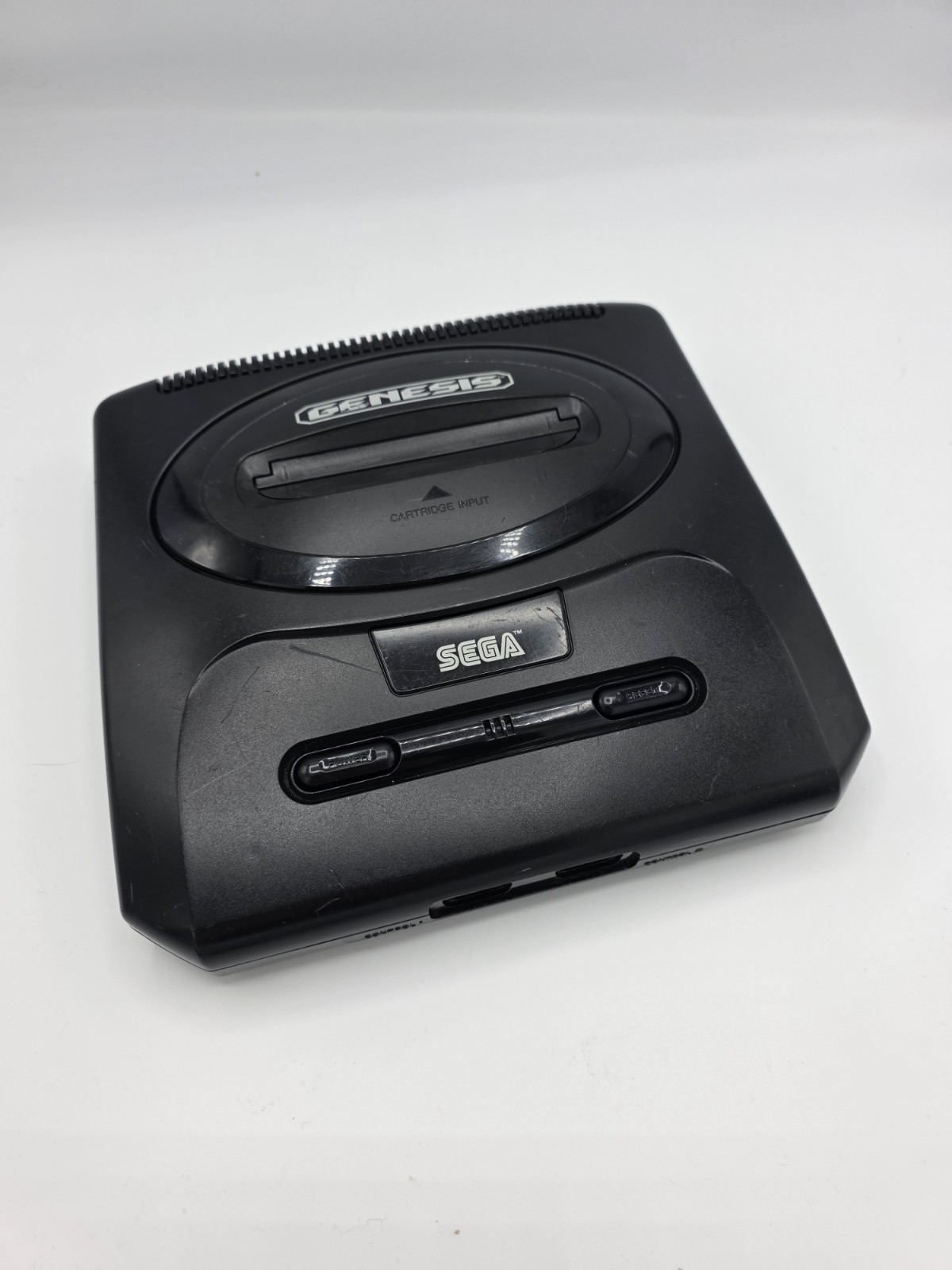 Sega Genesis Model 2 3bp Triple Bypass Mod Full Recap Green LED Console Only