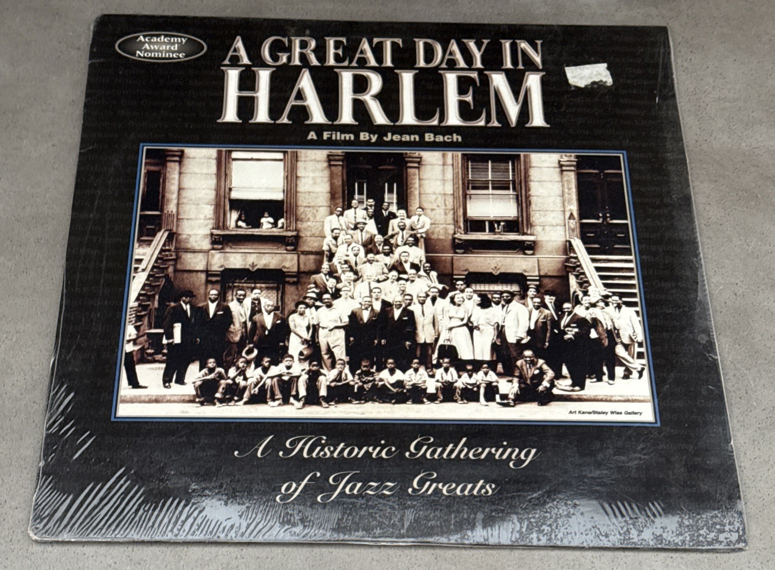 SEALED - A Great Day in Harlem Laserdisc - Japan Hifi - Rare Jazz Documentary LD